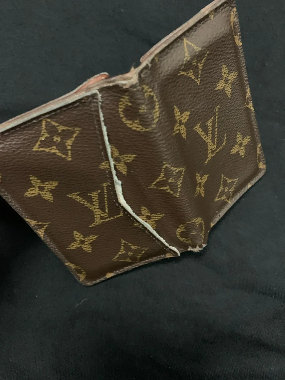 Louis Vuitton Monogram Canvas Wallet - Brown & Gold
